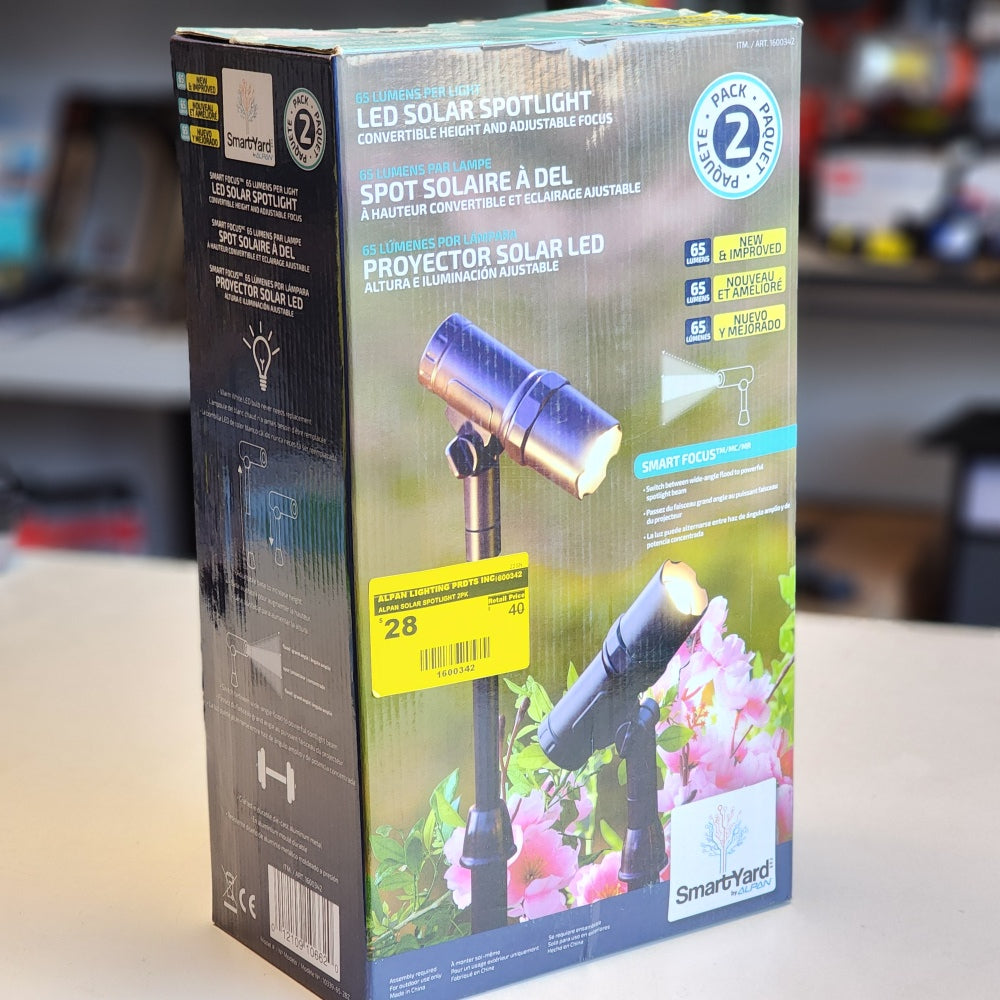 Alpan Solor Spotlight 2pk Alpan Solor Spotlight 2pk